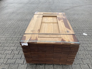 Ca. 133x Guyana Ipé Planken Geschaafd, 25x145mm, lengte 155cm